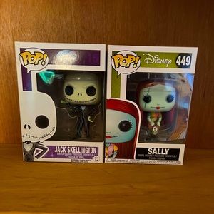 Nightmare before Christmas Jack and Sally bundle.